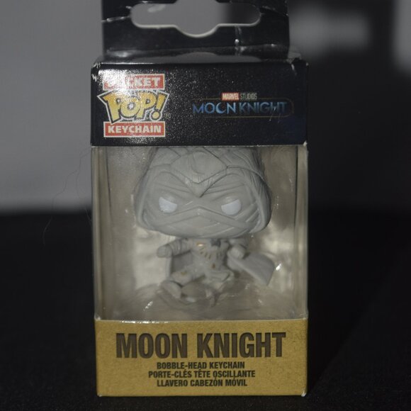 Funko Pop! Marvel - Moon Knight: Moon Knight Vinyl Keychain - Picture 1 of 6